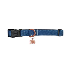 Doodle Couture - Pet Collar With Charm Blue.jpg