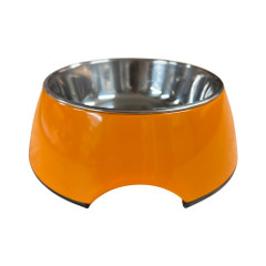 Alpen Schatz - Melamine Dog Bowl - Orange Large.jpg