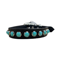 RN Design - Cat Collar - Single Row  Black _ Turquois 1_2'' x 12''.jpg