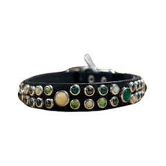 RN Design - Cat Collar Jean -  Black _ Green Mix 1_2'' x 12''.jpg