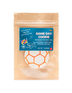 soccer ball cookies for dogs