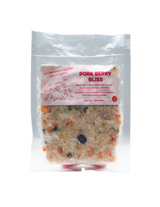 Gently Cooked Pork Stew with Berries for pets