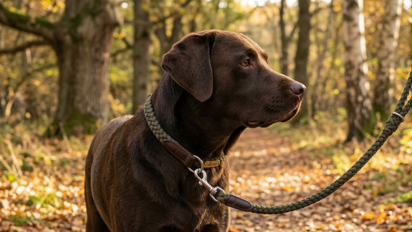 Soft Braided Dog Leash