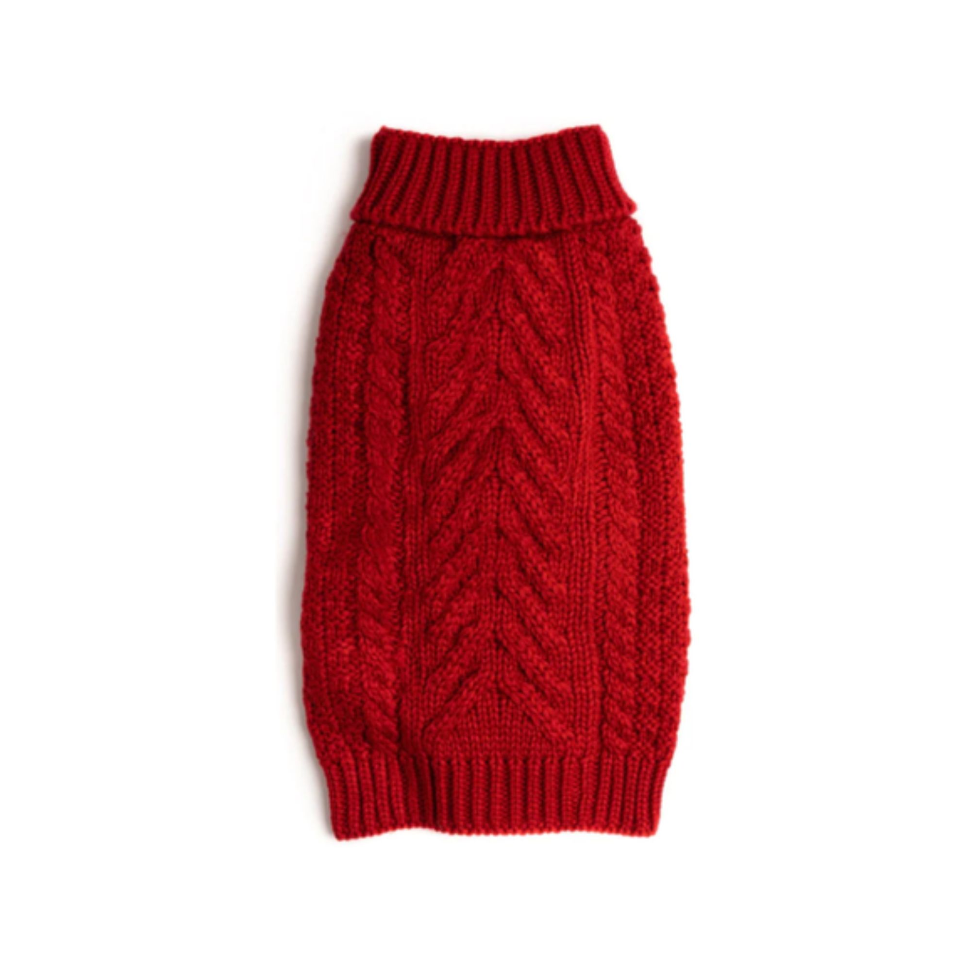 Fabdog - Chunky Dog Turtleneck Sweater