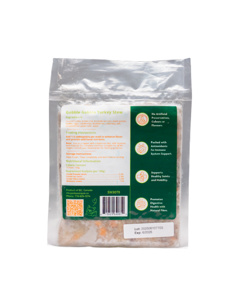 gobble gobble turkey stew food toppers
