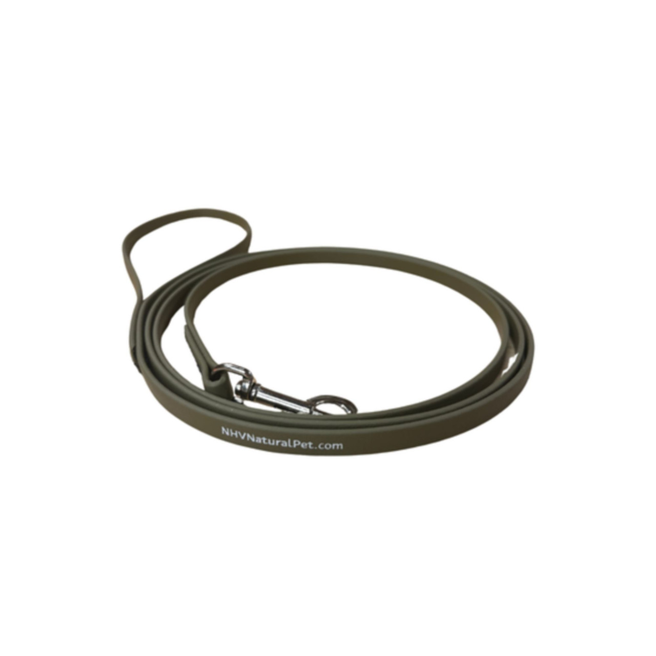 Pro Mohs - Branded Biothane Snap Dog Leash - Olive Drab.jpg