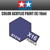 TAMIYA 81516 - Acrylic Mini X-16 Purple - 10ml Bottle