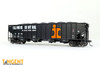 Tangent Scale Models 32113-04 - "Delivery Black 1969" IC Centralia Shops 3834CuFt Quad Coal Hopper Illinois Central (IC) 85037 - HO Scale