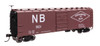 Walthers Mainline 910-41064 - 40' Steel Boxcar with Murphy Ends Northampton & Bath 922 - HO Scale