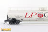 Tangent Scale Models 31163-03 - “Pacific 66 Calgary AB” 1979+ NACC 1963 Design 33,000 Gallon Dual Diameter LPG/AA Tank Car NCTX 33018 - HO Scale