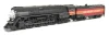 Broadway Limited 9831 - Lima GS-4 4-8-4 (DC Silent) Southern Pacific (SP) 4439 Deskirted Partial Daylight Paint w/ Trim on Pilot - HO Scale