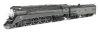 Broadway Limited 9845 - Lima GS-4 4-8-4 (DC Silent) Southern Pacific (SP) 4437 "Lark" Two-Tone Gray Fantasy Paint - HO Scale