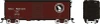 PRE-ORDER: Rapido 1105002 - 40' Wood-sided Boxcar (6-Pack) Great Northern (GN) 48506, 48623, 48642, 48695, 48707, 48743 Mineral Red w/ Side Facing Goat - HO Scale