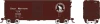 PRE-ORDER: Rapido 1105004A-51731 - 40' Wood-sided Boxcar Great Northern (GN) 51731 Mineral Red - HO Scale