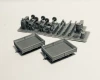 Silver Spike Designs 87-1040 - Mesh side flat carts (pair)  - HO Scale Kit