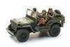Artitec 5870120 - US Jeep crew (3)  Jeep pictured Not Included  - HO Scale