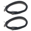 Digitrax LNC82 - 8’ LocoNet Cables-2 Pack  - Multi Scale