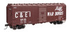 Walthers Mainline 910-2745 - 40' AAR Modified 1937 Boxcar Chicago & Eastern Illinois (C&EI) 64160 - HO Scale