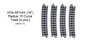 Kato 52-250 - HOe 481mm (19”) Radius 15 Curve Track [4 pcs.] [NR481-15]  - HOn30 Gauge