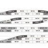 Kato 52-250 - HOe 481mm (19”) Radius 15 Curve Track [4 pcs.] [NR481-15]  - HOn30 Gauge