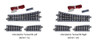 Kato 52-300 - HOe Electric Turnout #4 Left [NEP481-15L]  - HOn30 Gauge