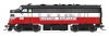 PRE-ORDER: Broadway Limited 10564 - EMD F7A (DCC and Sound) + EMD F7B (Unpowered) Western Maryland (WM) 53/408 - HO Scale