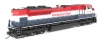 Broadway Limited 9971 -  EMD SD70ACe  Red, White, & Blue,  (DC Silent) Florida East Coast (FEC) 107 - N Scale
