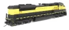 Broadway Limited 9978 -  EMD SD70ACe  Black and Yellow (DC Silent) New York, Susquehanna and Western (NYSW) 4060 - N Scale