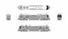 Broadway Limited 9984 -  EMD SD70ACe  Fantasy Paint (DCC and Sound) US Air Force (USAF) 135 - N Scale