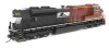 Broadway Limited 9987 -  EMD SD70ACe  "Atlanta", Office Car Special (DCC and Sound) Norfolk Southern (NS) 1231 - N Scale
