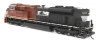 Broadway Limited 9989 -  EMD SD70ACe  "Atlanta", Office Car Special (DC Silent) Norfolk Southern (NS) 1231 - N Scale