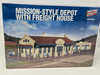 Pre-Owned: Walthers Cornerstone Mission-Style Depot with Freight House  - HO Scale Kit