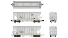 Class One Model Works FC01017 - PS 3000CD Two-Bay Hopper Car Union Pacific (MP) 706518 - HO Scale