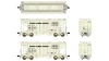 Class One Model Works FC01023 - PS 3000CD Two-Bay Hopper Car Seaboard Coast Line (SCL) 203528 - HO Scale