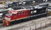PRE-ORDER: Broadway Limited 10811 - Diecast GE ES44AC (DC Silent/Stealth) Norfolk Southern (NS) 8183 "Chicago" - HO Scale