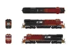 PRE-ORDER: Broadway Limited 10813 - Diecast GE ES44AC (DC Silent/Stealth) Norfolk Southern (NS) 8184 "Altoona" - HO Scale