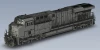 PRE-ORDER: Broadway Limited 10815 - Diecast GE ES44AC (DC Silent/Stealth) Norfolk Southern (NS) 8118 "The Stars & Stripes" - HO Scale