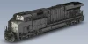 PRE-ORDER: Broadway Limited 10822 - Diecast GE ES44AC  (DC Silent) Canadian National (CN) 1776 "Screaming Eagle" - HO Scale