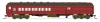 PRE-ORDER: Broadway Limited 10653 - PB70 Coach-Baggage Combine Pennsylvania (PRR) 5034, 1930's Paint - N Scale