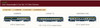 PRE-ORDER: Broadway Limited 10760 - Heavyweight 5-Car Passenger Set Chesapeake & Ohio (C&O) Tri-Color Scheme - N Scale