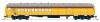 PRE-ORDER: Broadway Limited 10796 - Coach-Baggage Combine CSS Chessie Steam Special 2 - N Scale