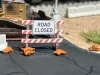 ScaleSigns HO-4000-036-02-C - Type 3 Barricade Road Closed  - HO Scale