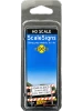 ScaleSigns HO-4000-036-09-C - Type 3 Barricade Road Closed to Local Traffic  - HO Scale