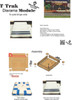 Klawndyke 002 - TTSN Single T-TRAK Module  - N Scale Kit