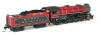 Broadway Limited 10063 - USRA Heavy Mikado (DC Silent) Christmas 2026 - N Scale