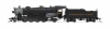 Broadway Limited 10076 - USRA Light Mikado (DC Silent) Chesapeake & Ohio (C&O) 2350 - N Scale