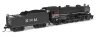 Broadway Limited 10083 - USRA Light Mikado (DC Silent) National of Mexico (NdeM) 2209 - N Scale