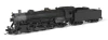 Broadway Limited 10094 - USRA Light Mikado (DCC and Sound) Unlettered  - N Scale