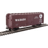 Walthers Mainline 910-2266 - 40' ACF Welded Boxcar  Wabash (WAB) 90207 - HO Scale