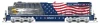 PRE-ORDER: Broadway Limited 10885 - GE ES44AC (DC Silent) Canadian National (CN) 1776 "Screaming Eagle" - N Scale